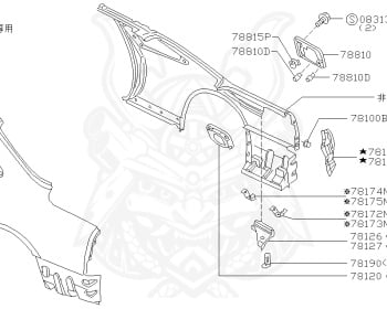 Nissan - Skyline - R34 25GT - ENR34 - 1998 - 25GT - 2 door hard top (2K) - AUTOMATIC-FLOOR SHIFT(AT.F4) - High cast, 2-link (IRS.2WD) - RB25DE