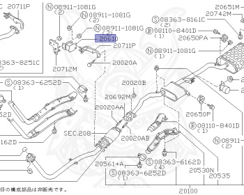 Nissan - 180SX - RS13 - 1997 - Type R/X - HATCH BACK(HB) - MANUAL TRANSMISSION(MT) - TWO WHEELS STEERING(2WS) - SR20DET