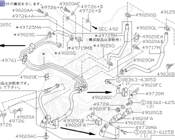 Nissan - Skyline - R33 GTS-t - ECR33 - 1996 - GTS25TM1 - 2 door hard top (2K) - 2 WHEEL DRIVE(2WD) - AUTOMATIC-FLOOR SHIFT(AT.F4) - HICAS - RB25DET