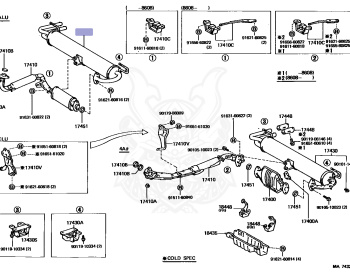 Genuine MR2 AW11 Exhaust OEM parts supplied from Japan - Nengun