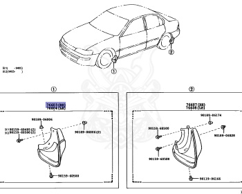 Toyota - Corolla - AE100 - 1991 - SE-L TYPE - 4-DOOR(SEDAN) - Automatic - 5AFE