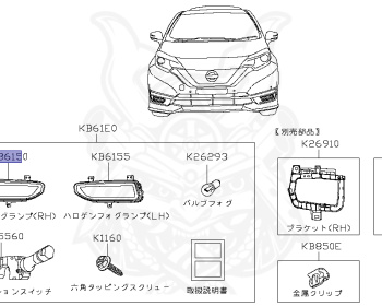 Nissan - Note - E12 - 2017 - X GRADE - 5 DOOR HATCHBACK(5HB) - 2 WHEEL DRIVE(2WD) - ECVT(ECVT) - HR12DE