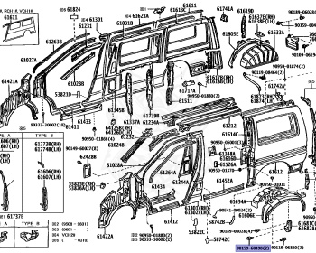 Toyota - Grand Hiace 4WD - KCH16W - 1997 - G TYPE - 4-DOOR - Automatic - 1KZTE