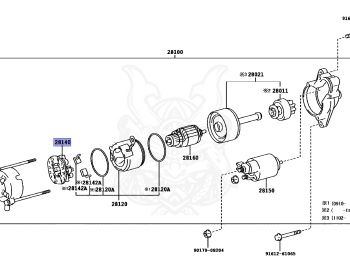Toyota - Auris - NZE151H - 2006 - Variator - 1NZFE