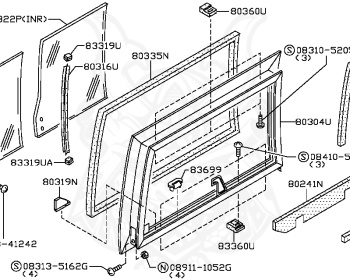Nissan - Civilian - W41 - 2004 - DELUXE TYPE - MICRO BUS(B) - Automatic transmission, floor 6-speed (AT/6F) - 4M50T