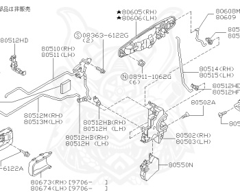Nissan - Cedric/Gloria - Y33 - 1995 - Broam VIP - HARDTOP(K) - 2 WHEEL DRIVE(2WD) - AUTOMATIC TRANSMISSION(AT) - IRS TYPE(IRS) - VQ30DET