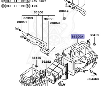 Mitsubishi - Mirage - CK2A - 1995 - SNPM - 4G15