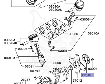 Mitsubishi - Diamante - F36A - 1999 - TYGH - 6G72