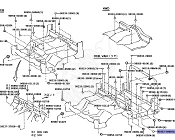 Toyota - Dyna - XZU307 - 1999 - Manual - S05C