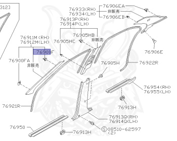 Nissan - Primera - P10 - 1995 - TM - SEDAN(S) - 2 WHEEL DRIVE(2WD) - AUTOMATIC TRANSMISSION(AT) - SR20DE