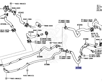 Genuine MR2 SW20 Interior OEM parts supplied from Japan