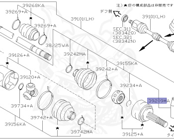 Nissan - Sunny - B15 - 2000 - FE TYPE - SEDAN(S) - 2 WHEEL DRIVE(2WD) - AUTOMATIC-FLOOR SHIFT(AT.F4) - QG15DE