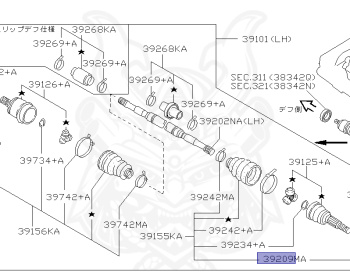 Nissan - Bluebird - U14 - 2000 - EPRISE - SEDAN(S) - 2 WHEEL DRIVE(2WD) - AUTOMATIC-FLOOR SHIFT(AT.F4) - QG18DE