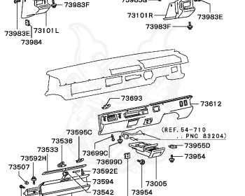 Mitsubishi - Delica Truck - L039G - 1993 - YHND - 4D56