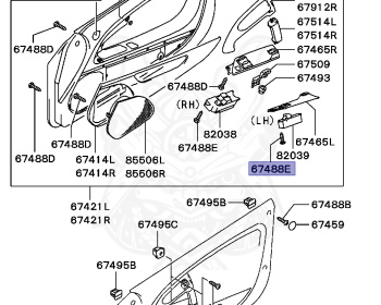 Mitsubishi - FTO - DE3A - 2000 - HYXM4 - 6A12