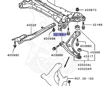 Mitsubishi - Galant Fortis - CY3A - 2007 - STHP - 4B10