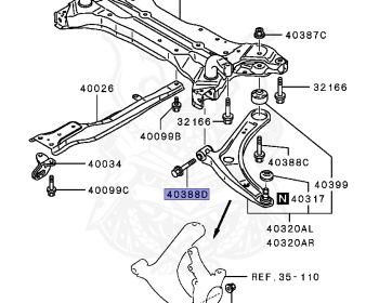 Mitsubishi - RVR - GA4W - 2014 - XTHXZ - 4J10