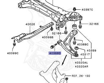 Mitsubishi - Galant Fortis - CY4A - 2007 - STMHZ - 4B11