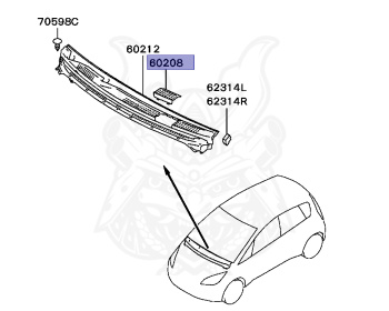 Mitsubishi - Colt Ralliart - Z27A - 2002 - XSLH5 - 4G15