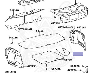 Genuine Mark 2 JZX105 Interior OEM parts supplied from Japan