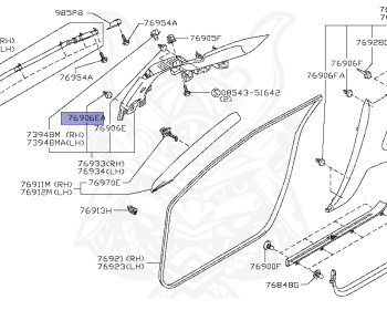 Nissan - GT-R - R35 - 2008 - GT-R BLACK EDITION - COUPE(C) - GR6 DUAL CLUTCH TRANS(GR6) - VR38DETT