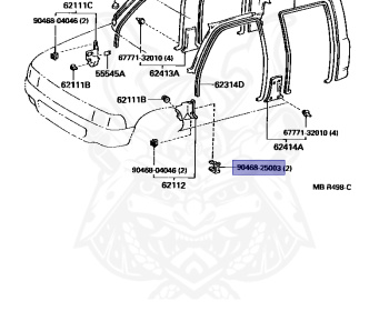 Toyota - Hilux - YN105 - 1989 - SR TYPE - DOUBLE CAB - Manual - 3Y