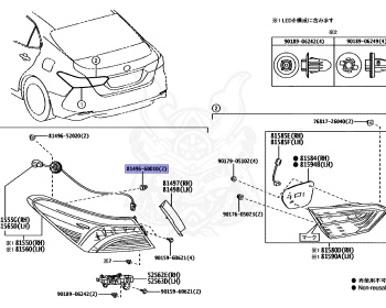 Toyota - Camry - AXVH75 - 2019 - G TYPE/G E-FOUR TYPE - 4-DOOR - Variator - A25AFXS