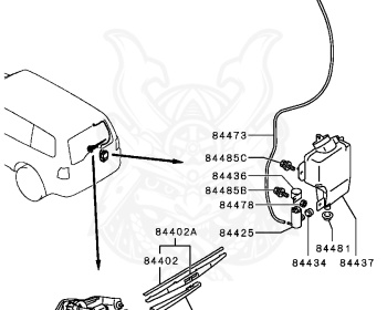 Mitsubishi - Pajero - V93W - 2016 - LNUV2 - 6G72