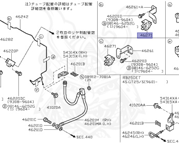 Nissan - Skyline - R33 GTS-t - ECR33 - 1993 - GTS25T/M - 2 door hard top (2K) - 2 WHEEL DRIVE(2WD) - MANUAL TRANS 5-SPEED(MT.F5) - HICAS - RB25DET
