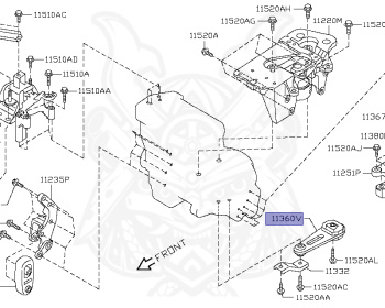 Nissan - Lafesta - B30 - 2007 - 20G - WAGON(W) - 2 WHEEL DRIVE(2WD) - CVT(CVT) - MR20DE
