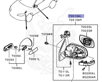 Mitsubishi - Outlander - CW4W - 2011 - XTXHZ6 - 4B11