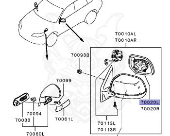 Mitsubishi - Outlander - CW5W - 2008 - XTXH9 - 4B12