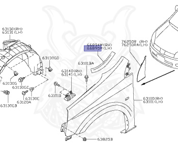 Nissan - Lafesta - B30 - 2010 - 20G - WAGON(W) - 2 WHEEL DRIVE(2WD) - CVT(CVT) - MR20DE