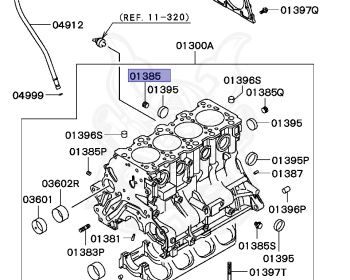 Mitsubishi - Airtrek - CU2W - 2005 - LYXFZ - 4G63