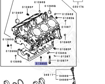 Mitsubishi - Pajero - V25W - 1994 - GNHM - 6G74