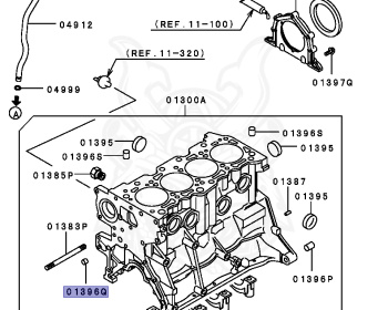 Mitsubishi - Mirage Dingo - CQ2A - 1998 - LEHCZ - 4G15
