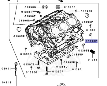 Mitsubishi - Lancer - CB6A - 1991 - PNHM - 6A10