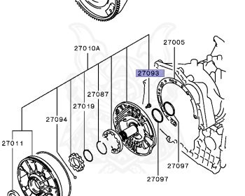 Mitsubishi - Mirage - CA4A - 1996 - MRGH - 4G92