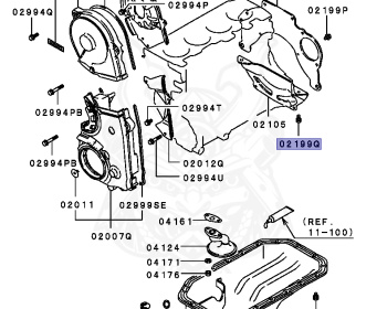 Mitsubishi - Delica - P01V - 1986 - HBCD - G33B