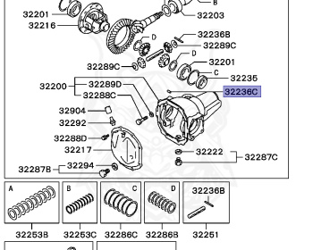 Mitsubishi - Delica - PD8W - 1995 - NSEGF1 - 4M40