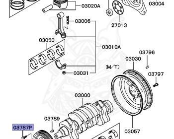 Mitsubishi - Mirage - C53A - 1989 - MNGF - 4G61