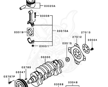 Mitsubishi - Airtrek - CU5W - 2005 - XRMYZ - 4G69