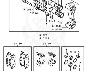Mitsubishi - Galant VR-4 - EC5A - 1998 - SYGF - 6A13