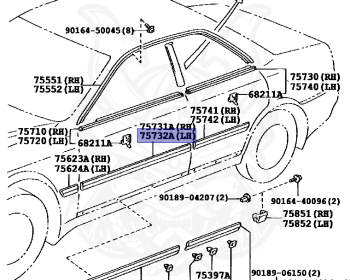 Genuine Chaser JZX100 Exterior OEM parts supplied from Japan