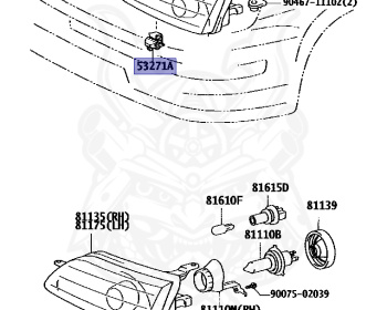 Toyota - Corolla - AE115N - 1998 - STANDARD TYPE - 7AFE