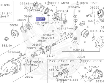 Nissan - Skyline - R32 GTS - R32 - 1991 - Type M - 2-door sports coupe (2K) - Hi-Cas 2-Link (HI.2WD) - AUTOMATIC TRANSMISSION(AT) - RB20DT