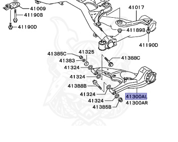 Mitsubishi - Grandis - NA4W - 2003 - LRGY - 4G69