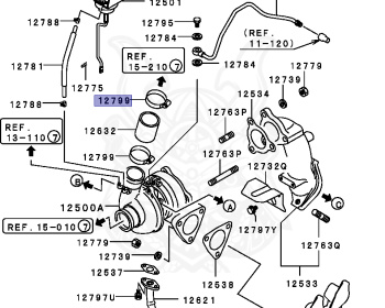 Mitsubishi - Delica Star Wagon - P35W - 1998 - HSNXT7 - 4D56