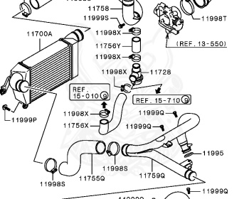 Mitsubishi - Galant - E84A - 1992 - PRXF - 6A12