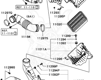 Mitsubishi - FTO - DE3A - 2000 - HRGH2 - 6A12
